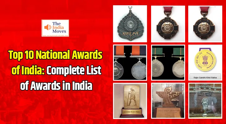 Top 10 National Awards of India: Complete List of Awards in India